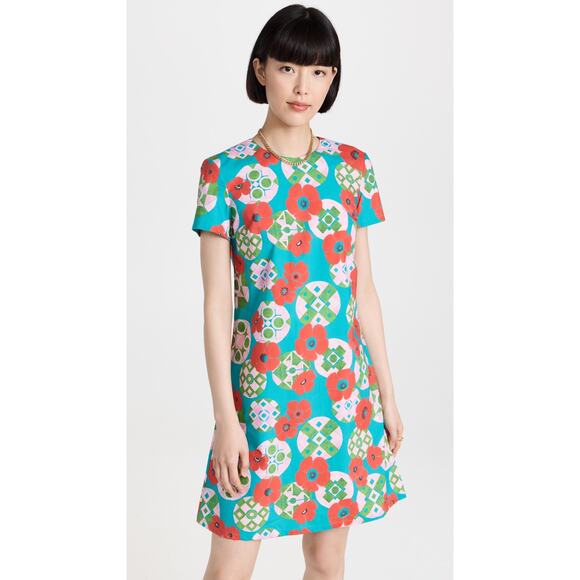 La Double J Mini Swing Dress Floral Nectar - XS - Picture 1 of 7